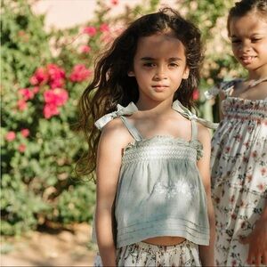 Lali Girls Primrose Top Sage 6